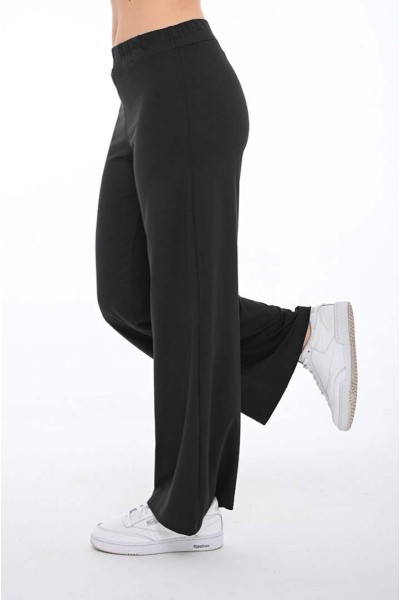 19809 Παντελόνα bdmv viscose lycra Μαύρο
