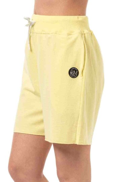 18901 Βερμούδα baby footer αχνούδιαστη Κίτρινο