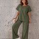 12891 Σετ φόρμα  Strass Plus Size