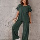 12891 Σετ φόρμα  Strass Plus Size