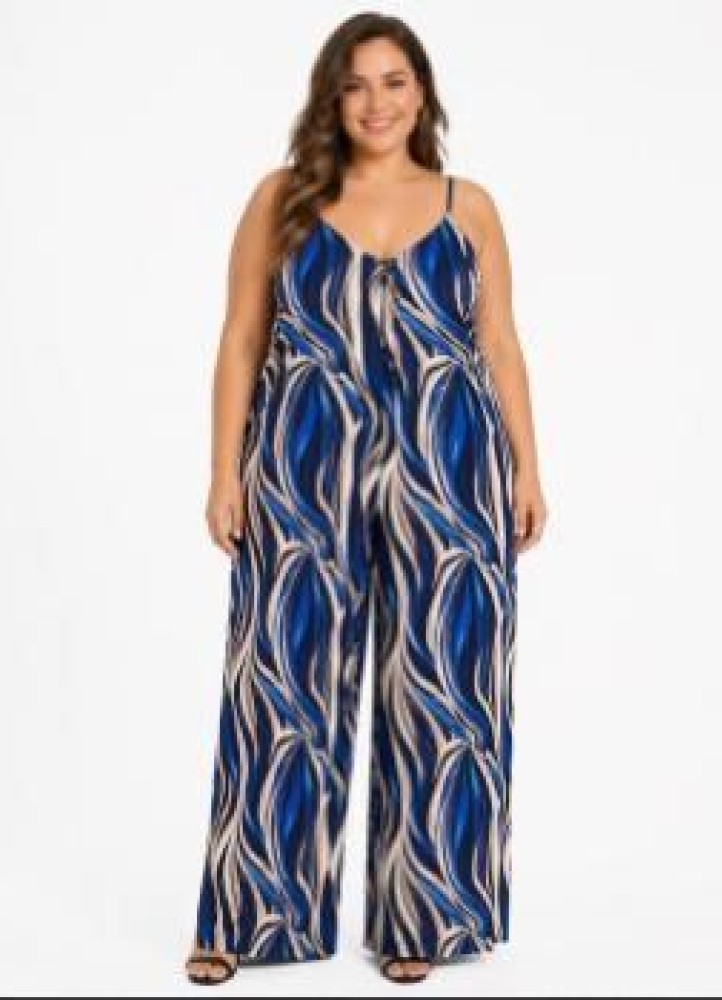 0656 ολόσωμη  φόρμα Plus Size