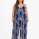 0656 ολόσωμη  φόρμα Plus Size