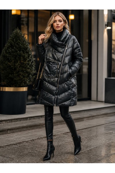 21330 Μπουφάν Urban Style Μαύρο