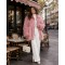 21334 Γούνα street Jacket Style Ροζ
