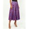 22100 Midi Φούστα Prints Μωβ