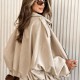 21297 Jacket τύπου σουέτ Μπεζ