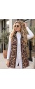 21258 Αμάνικο μπουφάν Leopar Style Κάμελ