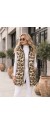 21258 Αμάνικο μπουφάν Leopar Μαύρο-Μπεζ