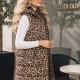 21258 Αμάνικο μπουφάν Leopar Style Καφέ