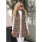 21258 Αμάνικο μπουφάν Leopar Style Καφέ