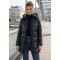 21255 Μπουφάν Urban Street Style Μαύρο