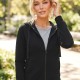 21298 Ζακέτα Classic Με κουκούλα - Black