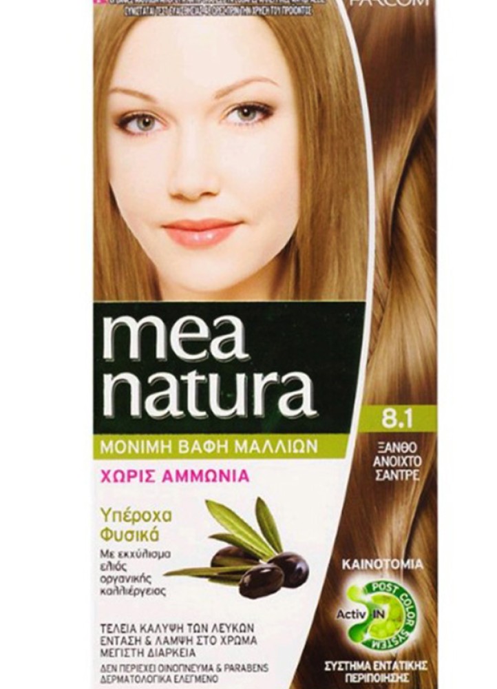 18191 Farcom Βαφή Mea Natura 8.1-ΞΑΝΘΟ ΑΝ.ΣΑΝΤ