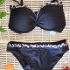 1550 Μαγιό Leopar stripe Μαύρο-Άσπρο
