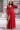 1679 Φόρεμα Maxi krouaze Κόκκινο