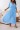 1055 Μάξι φόρεμα πλισέ Γαλάζιο